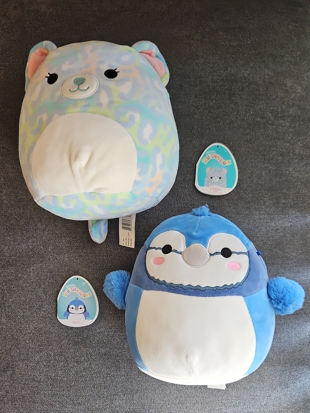 Squishmallow 2-Pack Bundle - Lindsay & Puff (EUC with Tags)